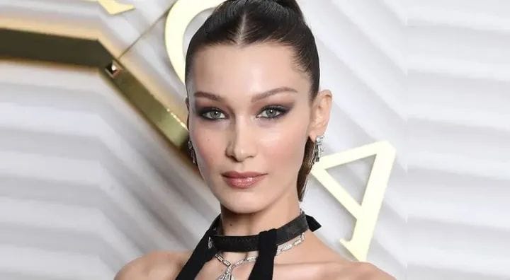Supermodel Bella Hadid Back
