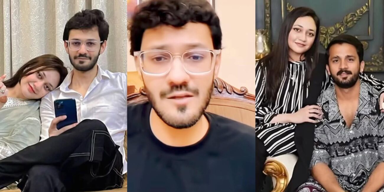 YouTuber Rajab Butt and Iman Rajab